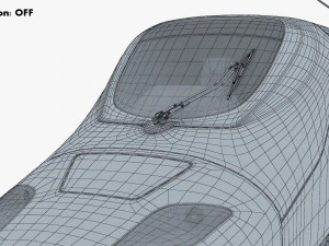 Haramain High Speed Train v 1 3D Model