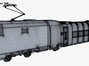 Haramain High Speed Train v 1 3D Model