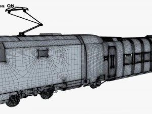 Haramain High Speed Train v 1 3D Model
