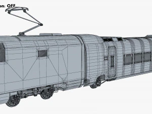 Haramain High Speed Train v 1 3D Model