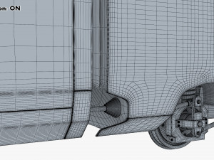 Haramain High Speed Train v 1 3D Model