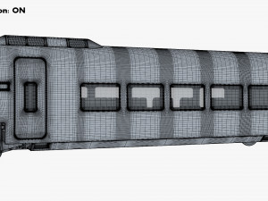 Haramain High Speed Train v 1 3D Model