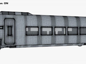 Haramain High Speed Train v 1 3D Model