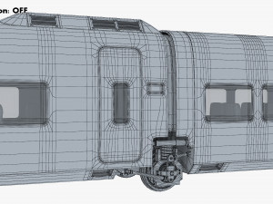Haramain High Speed Train v 1 3D Model