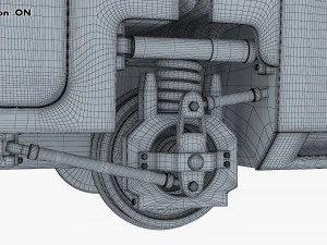 Haramain High Speed Train v 1 3D Model