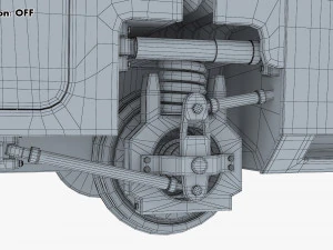 Haramain High Speed Train v 1 3D Model