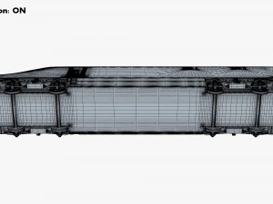 Haramain High Speed Train v 1 3D Model