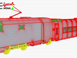 Haramain High Speed Train v 1 3D Model