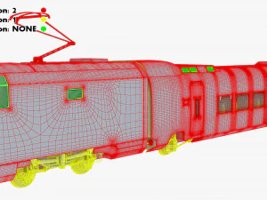 Haramain High Speed Train v 1 3D Model