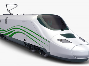 high speed electric locomotive v 1 3D Модель
