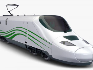high speed electric locomotive v 1 3D Model