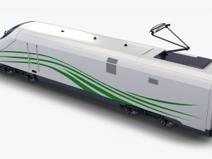 high speed electric locomotive v 1 3D Модель