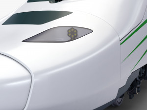 high speed electric locomotive v 1 3D Модель