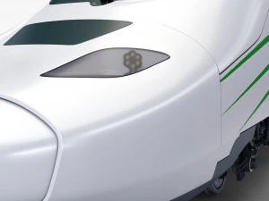 high speed electric locomotive v 1 3D Model
