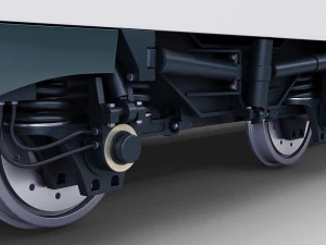 high speed electric locomotive v 1 3D Model