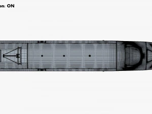 high speed electric locomotive v 1 3D Model