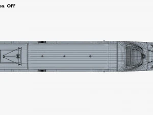 high speed electric locomotive v 1 3D Model