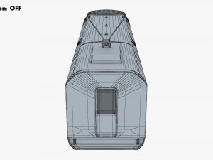 high speed electric locomotive v 1 3D Model