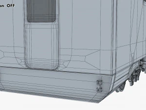 high speed electric locomotive v 1 3D Model