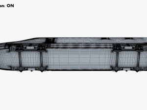 high speed electric locomotive v 1 3D Model