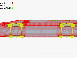 high speed electric locomotive v 1 3D Модель