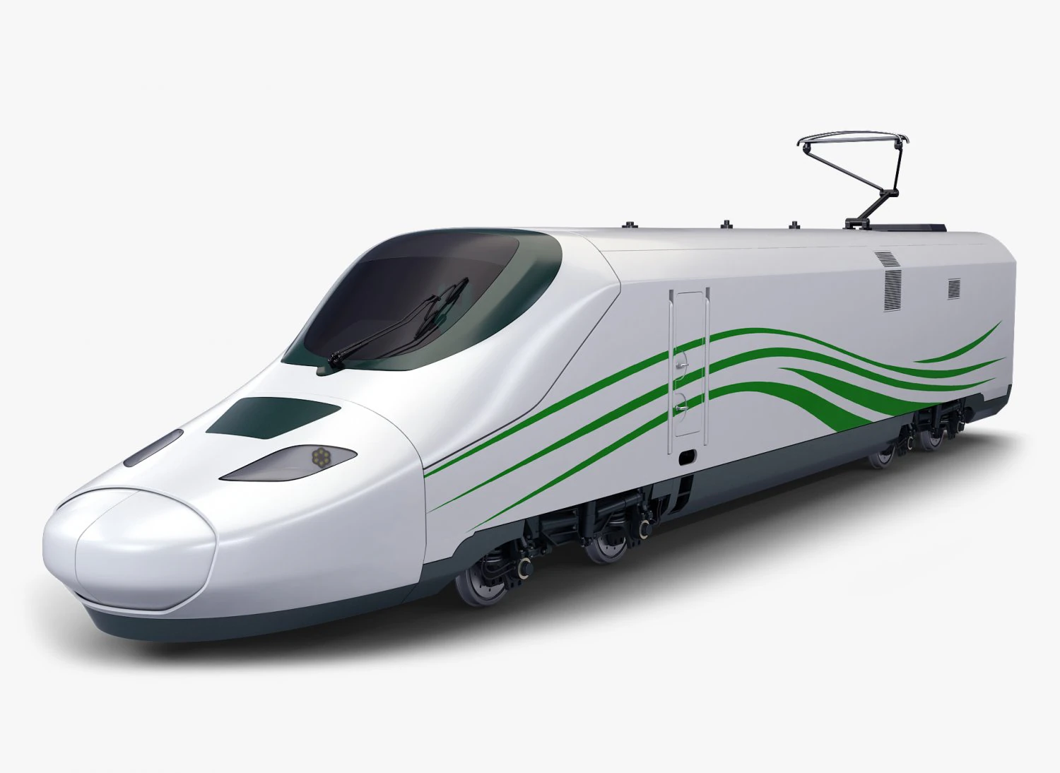 high speed electric locomotive v 1 3D Model .c4d .max .obj .3ds .fbx .stl .blend