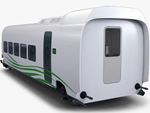 high speed railway passenger car v 1 3Dモデル