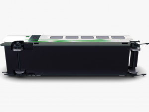 high speed railway passenger car v 1 3Dモデル