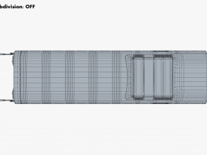 high speed railway passenger car v 1 3Dモデル