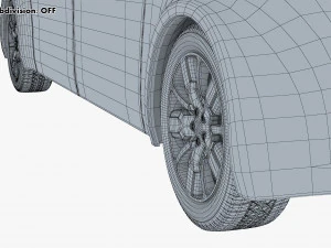 electric unmanned city bus v 1 3D Model