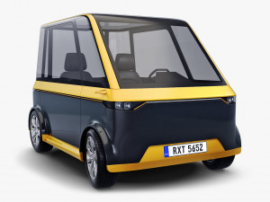 generic compact city car v 1 Modèle 3D