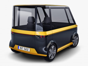 generic compact city car v 1 Modèle 3D