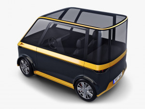 generic compact city car v 1 Modèle 3D