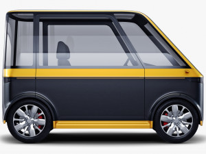 generic compact city car v 1 Modèle 3D
