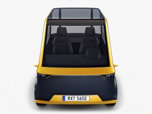 generic compact city car v 1 Modèle 3D