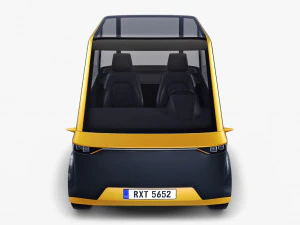 generic compact city car v 1 3D Model