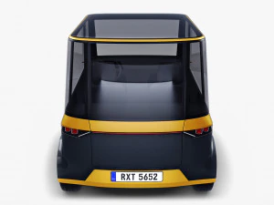 generic compact city car v 1 3D Model