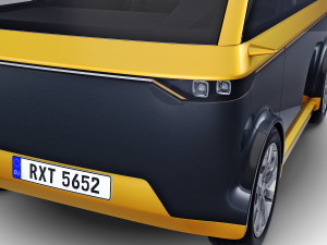 generic compact city car v 1 Modèle 3D