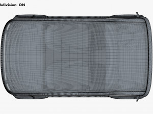 generic compact city car v 1 Modèle 3D