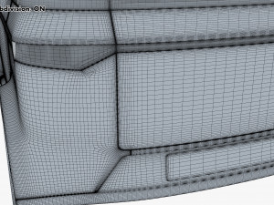 generic compact city car v 1 Modèle 3D