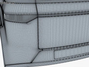 generic compact city car v 1 3D Model