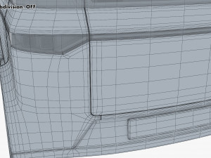 generic compact city car v 1 Modèle 3D
