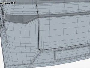 generic compact city car v 1 3D Model