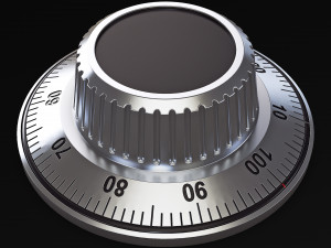 rotation mechanical code disk lock v 1 3D 모델