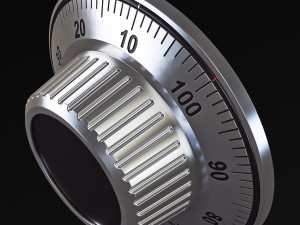 rotation mechanical code disk lock v 1 3D 모델