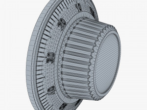 rotation mechanical code disk lock v 1 3D 모델