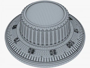 rotation mechanical code disk lock v 1 3D Model