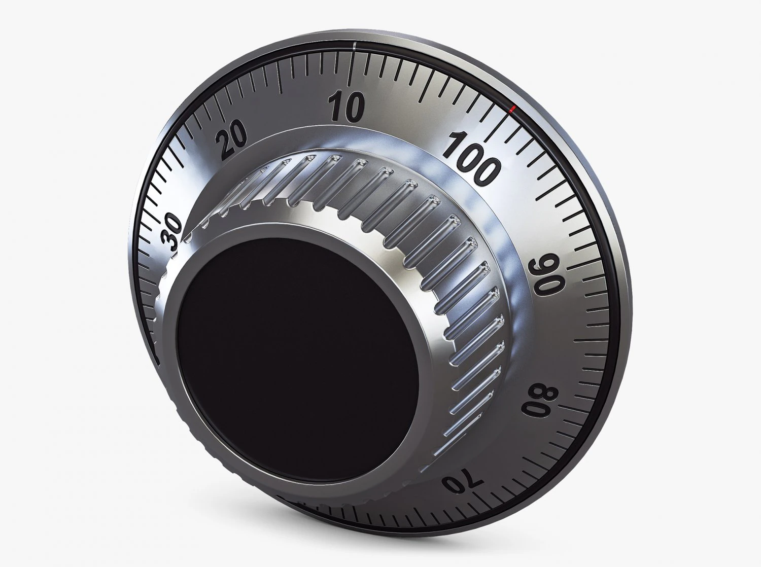 rotation mechanical code disk lock v 1 3D Model .c4d .max .obj .3ds .fbx .stl .blend 