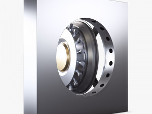 bank vault door v 2 Modèle 3D