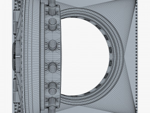 bank vault door v 2 Modèle 3D